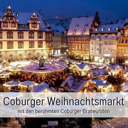 Max & Moritz Mit Parkplatz شقة كوبورغ